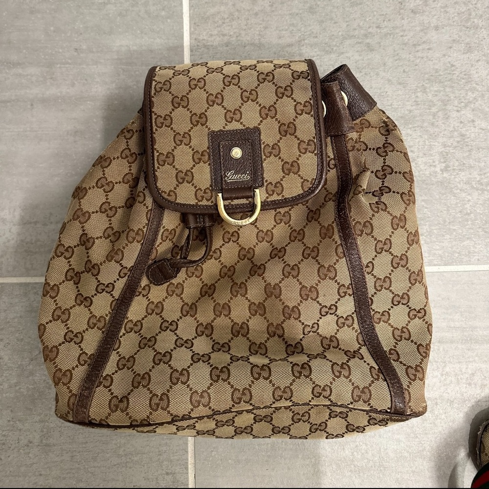 Authentic Gucci Backpack